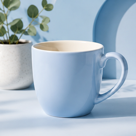 Aurora Blue Ceramic Mug